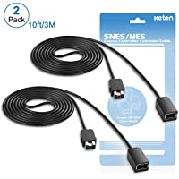 Los mejores  - Keten SNES Classic Extension Cable 3M - 10ft- Classic Mini Controller Extension Cable para Super Nintendo NES Classic…
